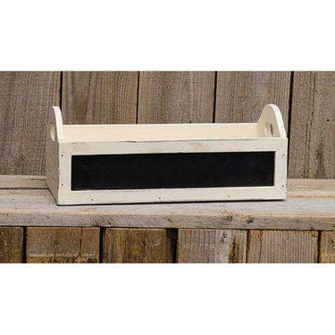 Ivory Box w/Blackboard - The Fox Decor